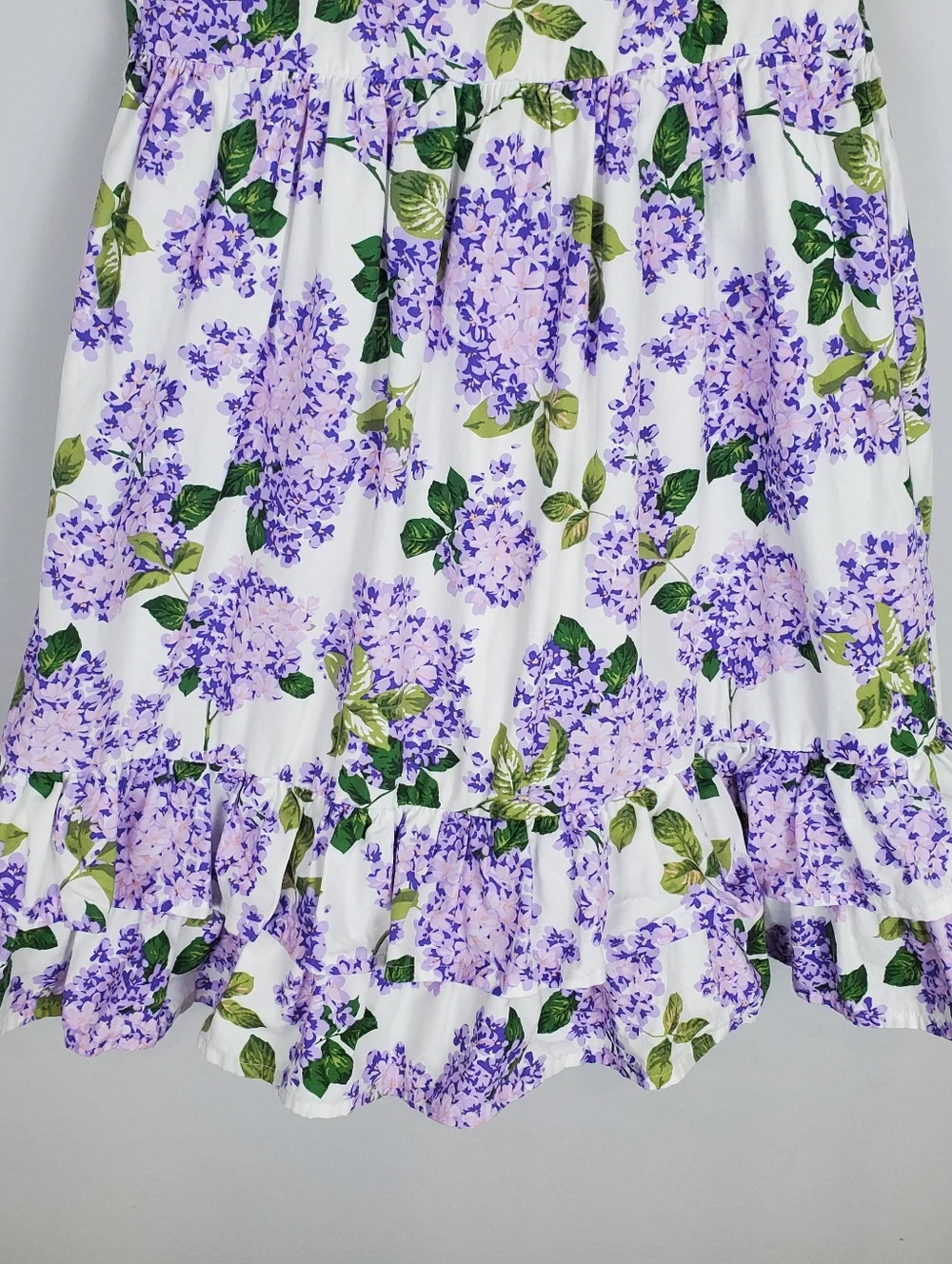Gymboree Girls Lilac Poplin Tiered Dress Lovely Lavender Size 7 - Picture 8 of 14